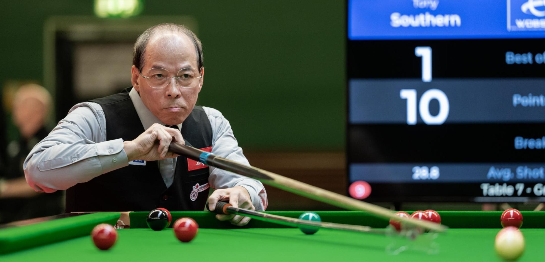 Disability Snooker - MA Wah Keung